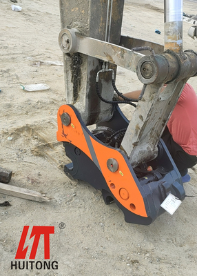 Inclinación del material del accesorio NM400 de 4-52 Ton Excavator Quick Hitch Coupler